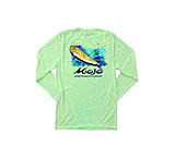 Image of Mojo Sportswear Company Mahi Head Index Tee Long Sleeve Shirt - Mens