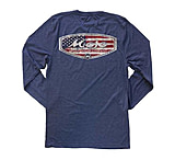 Image of Mojo Sportswear Company Patriot Crest Tee Long Sleeve - Mens
