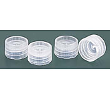 Image of Nalge Nunc Closures for NALGENE Micro Packaging Vials, PPCO, Sterile, NALGENE 342820-0113 Natural Closures