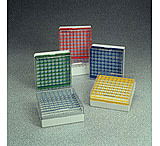 Image of Nalge Nunc Cryobox 9X9 W/GREEN Grid CS24 867013-0242 Cryobox 9X9 W/GREEN Grid CS24, Case of 24