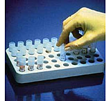 Image of Nalge Nunc Cryogenic Vial Holder, Polycarbonate, 50-Position, NALGENE 5030-0510