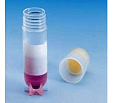 Image of Nalge Nunc CryoTube Vials, Polypropylene, Sterile, External Thread with Screw Cap, NUNC 375299 Round-Bottom Vials Stepneck, Pack of 500