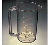 Image of Nalge Nunc Graduated Transparent Beakers with Handle, PMP, NALGENE 1223-1000