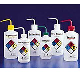 Image of Nalge Nunc Right-To-Know Safety Wash Bottles, NALGENE 2425-1004 1000 Ml Size, 38 Mm Closures, Pack of 4