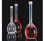 Image of Nalge Nunc Volumetric Flasks with Screw Cap, PMP, NALGENE 4001-0050