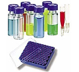 Image of Thermo Scientific Target DP 9-425 Screw-Thread Vials, Thermo Scientific C4000-LV1 Vials Clear Macrovials