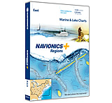 Image of Navionics East, MSD, Lakes &amp; Coast