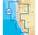 Image of Navionics Platinum+ SD 643 California &amp; Oregon