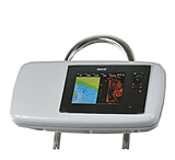 Image of NavPod GP1040-08 SystemPod Pre-Cut f/B&amp;G Zeus Touch 8 &amp; Simrad NSS8 Mounted In Center f/9.5" Wide Guard