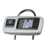 Image of NavPod GP1040-02 SystemPod Pre-Cut f/Garmin 4008/4208 &amp; 1 Instrument f/9.5" Wide Guard
