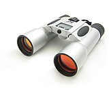 Image of NcSTAR Compact Binocular - 12x32 Binoculars With Digital Clock / Timer / Temp / Ruby Lens BS1232R
