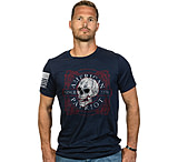 Image of Nine Line Apparel Am Patriot Men's T-shirt Navy 2x-large