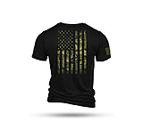 Image of Nine Line American Camo Short Sleeve Shirt Black Triblend D946C522