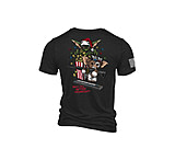 Image of Nine Line Belt Fed Triblend Short Sleeve Shirt Black L 27D6B6F7