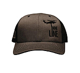 Image of Nine Line Dropline Snapback Hat Black Grey 0468AE76