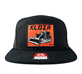 Image of Nine Line Killdozer 7-Panel Richardson Trucker Hat Black 9E8D5575