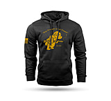 Image of Nine Line Pooh Bear Hooded Sweatshirt Black 95BF1F2F