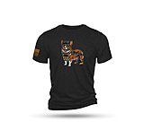 Image of Nine Line Tactical Corgi Short Sleeve Shirt Charcoal Black Triblend A9E73C94