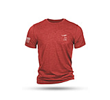 Image of Nine Line Xmas Story Triblend Short Sleeve Shirt Red L F6BE2E9F