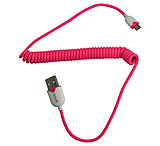 Image of Nippon Micro USB To USB Sync/Charger Coiled Cable For Smartphone