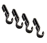 Nitecore NHC10 Helmet/Hard Headlamps Hat Clips, 4 Pack, Black, 6952506492428