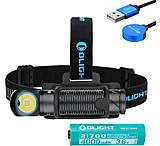 Olight Perun 2 2500 Lumens LED Rechargeable Headlamp, Black, 6972378121745