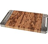 Image of OPMOD HellRazr Hardwood Cuttin Board With Handles, Large 32x18x2in, Swamp Birch Hardwood