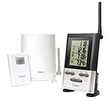 Image of Oregon Scientific RGR126 Rain Gauge with Outdoor Thermometer and 9-day Memory