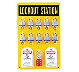 Image of Brady 10 Lock Station W/locks Tags 262-65680