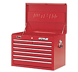 Image of Waterloo 26in 7-drawer Bb Chest Red W/l 797-TRX267