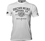 Image of Oscar Mike Built With Pride T-Shirt - Mens