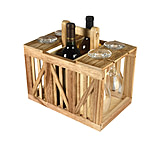 Image of Outdoors Unlimited 22109 Wood Wine Caddy Crate