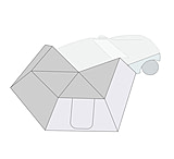 Image of Overland Vehicle Systems Nomadic 270 LT Awning Wall 2 Passenger Side