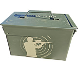 Paladin Rifle Ammo Can, Green Metal, PE-AMMOCR-2038