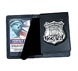 Image of Perfect Fit Duty Leather Flip Out Badge &amp; Single ID Case