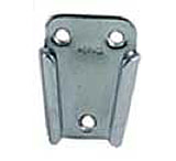 Image of Perko 0166000PLB 01660000Plb Fog Bell Wall Plate Plain Bronze