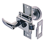 Image of Perko 0930DP0CHR Rim Latch Set Reverse Strike