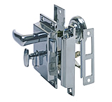 Image of Perko 0918DP0CHR Rim Lock Set Regular Bevel