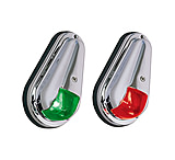 Image of Perko 12V Vertical Mount Side Lights Chrome Plated Brass