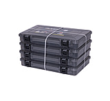 Image of Plano Kvd 4-pack 3700 Stowaway Smoke/black Latches