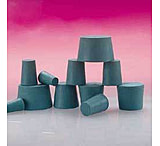Image of Plasticoid Green Neoprene Stoppers, Solid 9--M350, Pack