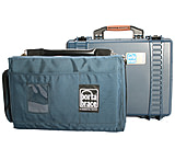 Image of Porta-Brace PB-2500IC Superlite Waterproof Hard Case with Soft Removable Inner Case and Divider Kit 13x9x6 int. (Blue)