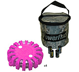 Image of PowerFlare PF-200 Safety LED Light 6 Softpack w/ 6 Lights, Case, 6 Spare Batteries