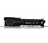Image of PowerTac Warrior LED Flashlight - 650 Lumens, 2 x CR123A, 4 modes + strobe