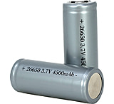 Image of Predator Tactics 26650 Rechargeable Batteries, 2 Pack