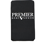 Premier Body Armor Haley Strategic Partners Flat Pack Plus Level IIIA Bulletproof Backpack Insert, Black, 9" x 13.5", BPP-9063
