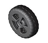 Image of Premier Materials PMT24 Heavy Duty Plastic Dock Wheels