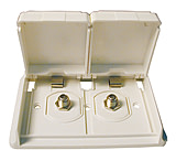 Image of Prime Products 44044/112.1189 08 6301 Duplex Exterior TV Receptacle