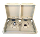 Image of Prime Products 08-6305 Tv/Phone Exterior Receptacle