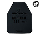 Image of Pro-Tech 2120-5 Type III Rifle Plate, Ceramic/Polyethylene 10in x 12in Multi-Curve Shooters Cut